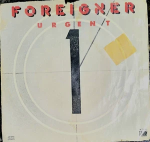 Foreigner-Urgent/Girl on the Moon {45 RPM 1981 Atlantic Corp. Inc.} - Picture 1 of 4
