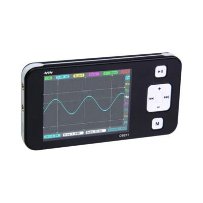 DS211 VDC/AC 200KHz Bandwidth 1MSa/s Handheld Mini Digital Oscilloscope Tool - Image 1 of 4