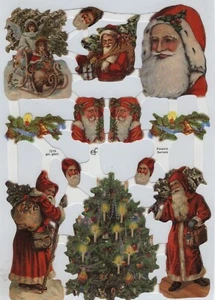 # GLANZBILDER # EF 7218 alte Motive : schöne nostalgische Weihnachtsmotive - Bild 1 von 1