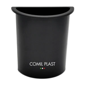 Comil Plast Portafiori plastica Nero Vaso cimitero 12x14cm - Imagen 1 de 1