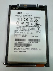 005051586 EMC 118033290-03 UCMSSB40M 400GB 6/12 Gbps SAS 2.5" SFF SSD - Picture 1 of 12