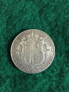 Halfcrown Edward V11 1904 - Bild 1 von 2