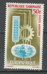 GABON FRENCH COLONIES AFRICA EUROPAFRICA MH AIR MAIL STAMP LOT (GAB 626) - Picture 1 of 1