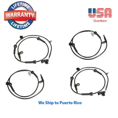 Sensor de velocidad de rueda 4 ABS delantero trasero L & R ajuste: Altima 2013-2018 Máxima 2015-2020 Foto 1 de 4