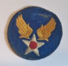 WW2 US Army Air Force Embroidered Cloth Formation Flash Sign