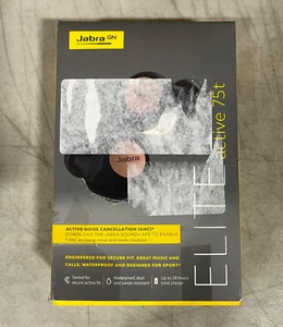Jabra Elite Active 75t True Wireless Earbuds - Copper Black - Picture 1 of 3