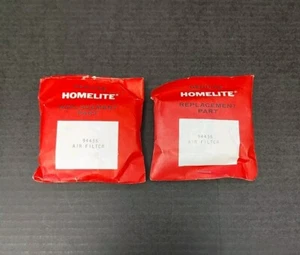 2 - Homelite 94456 Air Filters For String Trimmer (ST160 ST165 ST200) NOS - Picture 1 of 5