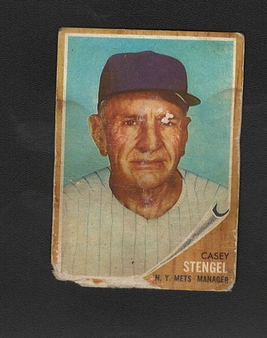 1962 Topps - Venezuelan #29 Casey Stengel. NY Yankees