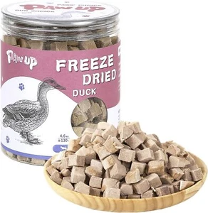 PAWUP Freeze-Dried Duck Treats 4.6oz – Rawhide-Free, High Protein, Grain-Free - Picture 1 of 6