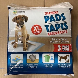 3 Pack of XL Training Pads For Adult Dogs Tapis Absorbant Free Shipping - Picture 1 of 3