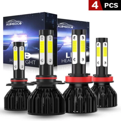 For Toyota Camry SE Sedan 4-Door 2.5L 2007-2018 LED Headlight High Low Bulbs Kit - Imagem 1 de 4