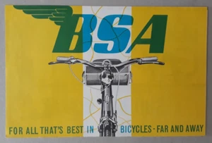 BSA Bicycles Brochure c.1960's - Sports  Juniors  Star Rider - Picture 1 of 3
