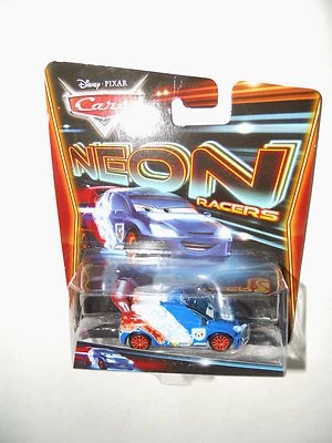  Disney Cars Neon Racers Raoul Caroule  Mattel - NEU & OVP siehe auch Foto  - Bild 1 von 2