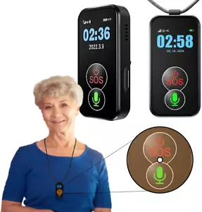 Elderly Cellular Medical Alert Device | Wearable Panic Button Necklace | Medical - Picture 1 of 12