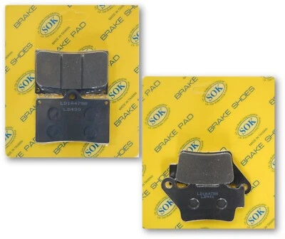 FRONT&REAR BRAKE PADS fit KTM 660 SMC Supermoto 2003-2004 SMC660 - Image 1 of 3