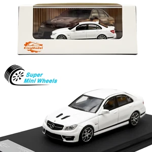 King Model 1:64 Mercedes-Benz AMG C63 W204 bianco - Foto 1 di 5
