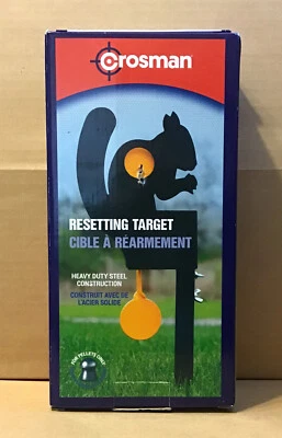 Crosman Resetting Steel Squirrel Target Heavy Duty Pellet Reset Target  CSRT - Image 1 of 4