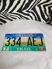 1996 Oregon Trail License Plate
