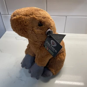 Peluche morbido Capybara seduto 25 cm - peluche morbido con fagioli nuovo con etichette - Foto 1 di 8