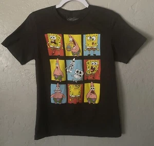 SpongeBob SquarePants Back To School! Youth L Unisex Short Sleeve T-Shirt - Picture 1 of 6