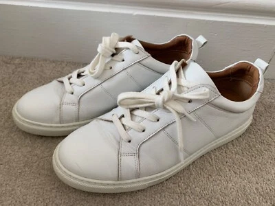 Whistles Koki white Trainers size 40/7 -- V good condition, worn only few times - Image 1 of 4
