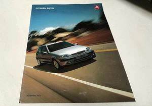 2001 CITROEN SAXO Slovakian Sales Brochure - Imagen 1 de 5