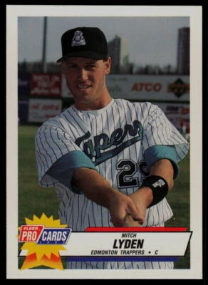 1993 Fleer ProCards Mitch Lyden Edmonton Trappers - Image 1 of 2