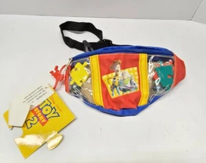 De Colección Disney Pixar Toy Story 2 Riñonera Hip Pack Ajustable Woody Buzz Pirámide Nuevo con Etiquetas - Imagen 1 de 3