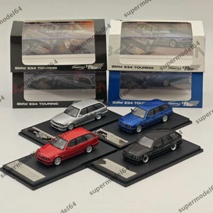 Mortal 1:64 BMW E34 M5 TOURING Wagon Openable Hood Diecast Car Models Gifts Toys - Picture 1 of 22