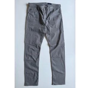 AG ADRIANO GOLDSCHMIED Tellis Modern Slim Pant Mens 36x34 Gray Italian Fabric - Picture 1 of 14