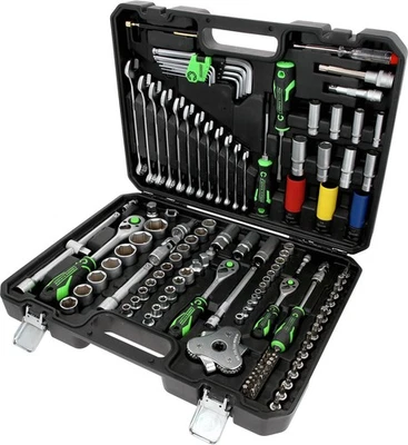 KS TOOLS COMPETITION 1/4"+3/8"+1/2" Steckschlüssel-Satz, 132-tlg, KFZ-Spezial - Bild 1 von 4