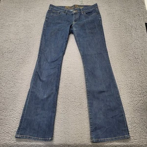 Gap Jeans Damengröße 6 28/R Premium Bootcut dunkelblau Denim adrett College gebraucht, in einwandfreiem Zustand - Bild 1 von 13