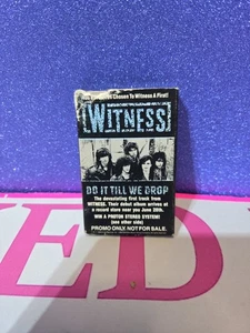 Arista Records Witness "Do It Till We Drop" Promo (Cassette) - Picture 1 of 8