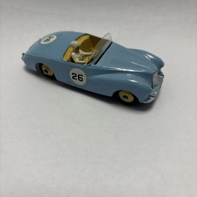 Dinky Toys 107 Sunbeam Alpine Sports Racer #26 w/Driver 1950s Diecast Car Englan - Image 1 of 4