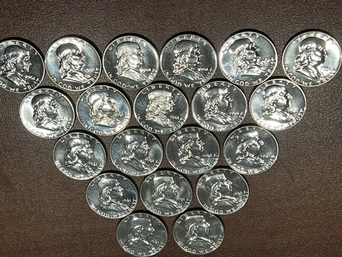 1961 Uncirculated Franklin Half Dollars for sale | eBay