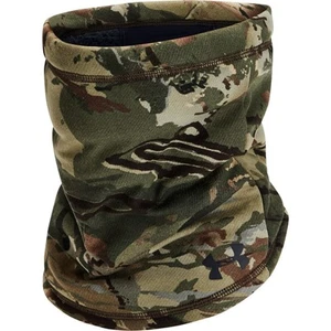 Unisex UA Camo Fleece Gaiter - UA Forest 2.0 Camo - One Size Fits All - Picture 1 of 2