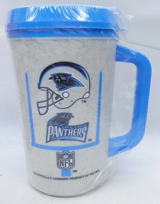 7-Eleven Carolina Panthers NFL Travel Mug by Aladdin 20oz 7-11 - FACTORY SEALED - Image 1 of 4
