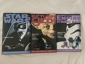 1995 Star Wars Trilogy IV-V-VI 1st Ed-1st Printing Ballantine Lot of 3 HB Books - Picture 1 of 11