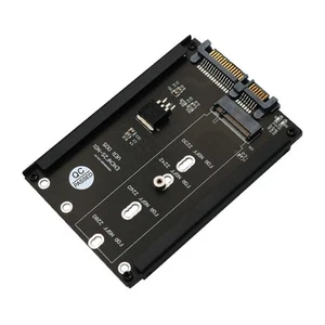 M.2 NGFF Key B to 2.5Inch SATA III Adapter Card+Frame Bracket for NGFF M.25532 - Afbeelding 1 van 7