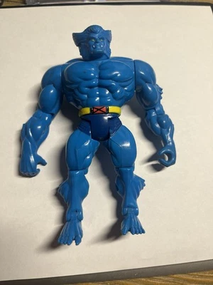 Figura de acción Toy Biz Marvel Comics X-Men Beast 1994 figura de juguete azul mutante  Foto 1 de 4