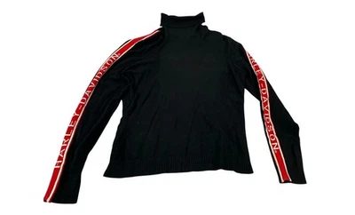 Harley Davidson черный и красный Y2K черепаха шеи пуловер свитер. Женские - размер XL - Изображение 1 из 4