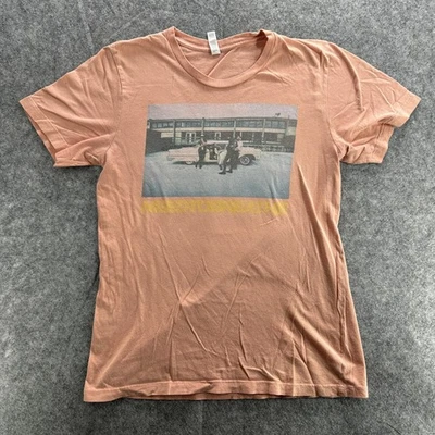 Camisa NEEDTOBREATHE Para Hombres Mediana Rosa Banda Gráfica Camiseta Bella Lona Gira Musical Foto 1 de 4