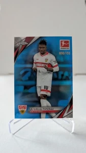 2024-25 Bundesliga Topps Chrome El Bilal Toure /150 Blue Refractor Stuttgart - Picture 1 of 2