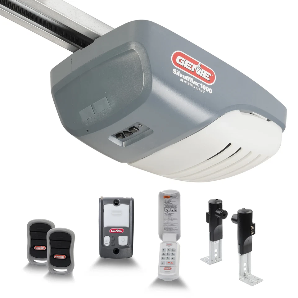 Genie SilentMax® 1000 Garage Door Opener Ultra Quiet Belt Drive ¾ HPc Model 3042 - Image 1 of 4