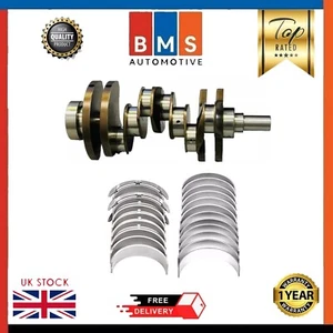 LAND ROVER JAGUAR 3.0 TDV6 306DT CRANKSHAFT WITH BIG END CRANKSHAFT BEARINGS SET - Picture 1 of 5