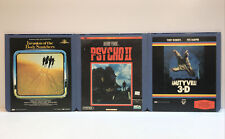 Lot de 3 disques d'horreur Amityville 3D Psycho 2 & Invasion Of The Body Snatchers CED