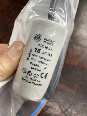 SIP 63645 15μF CAPACITOR - FOR SIP 01486 12" BANDSAW  - Image 1 of 4