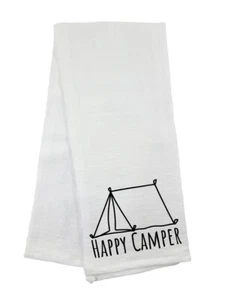 Casa rodante Happy cámper saco de harina para baño de invitados de cocina cámper tienda de campaña hogar NUEVO - Imagen 1 de 2
