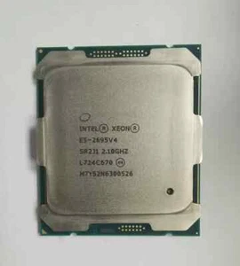 Intel Xeon E5-2695 V4 SR2J1 18 Core 2.10GHz LGA 2011V3 CPU processor E5 2695 V4 - Picture 1 of 2