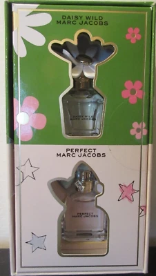 Marc Jacobs Daisy Wild & Perfect Mini Caja de Regalo Conjunto Dúo EDP ¡OFERTA AYUDA PERROS GATOS! Foto 1 de 4